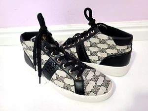 Michael Kors High Top Nat/Schwarz Turnschuhe Damengröße 8,5 - Bild 1 von 6