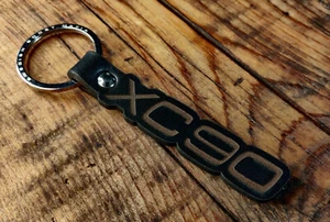 XC90 Leather Keyring Keychain Made in the UK and hand finished - Picture 1 of 3