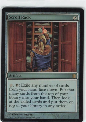 Scroll Rack - Commander's Arsenal (CM1) - Foil - SP - Image 1 of 2