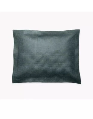 NUEVO CON ETIQUETAS $158 Matouk Alba Algodón Egipcio UN ESTÁNDAR Almohada Acolchada Jade Profundo Foto 1 de 4