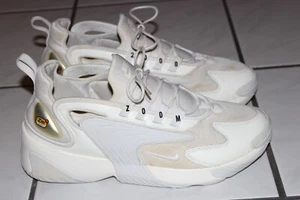 NIKE Zoom 2K - Top Zustand - weiß - Gr. 46 - NIKE ID AO0269-100 - Bild 1 von 12