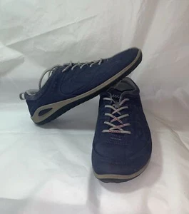 Ecco Biom Grip Lite Sneaker Wanderschuhe blau Wildleder Gr. 39 Hydromax Yak - Bild 1 von 9