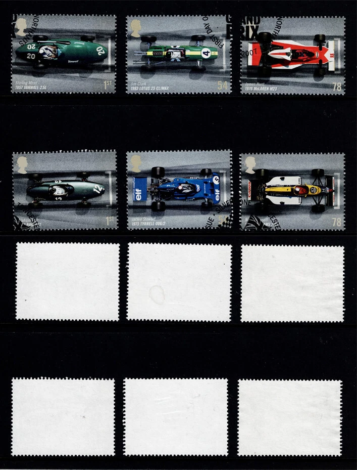 GB 2007 SG 2744/9 'Grand Prix’; Fine used set - Image 1 of 1