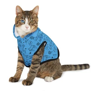  Elegante sudadera con capucha para mascotas para cachorros de moda, lindo perro y gato, suéter para mascotas, de moda - Imagen 1 de 8