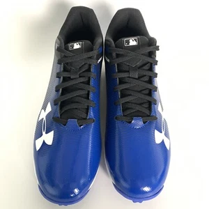 Under Armour Mens Black Baseball Cleats Size 14 UK 13 EUR 48.5 Free Shipping New - Picture 1 of 9