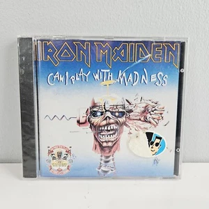 Iron Maiden – Can I Play With Madness / The Evil That Men Do CD (1990, EMI) New - Imagen 1 de 3