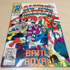 Captain America #412 Marvel Comic Book (Feb.93) Falcon Shang-Chi Crossbones