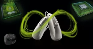 Phonak Audeo Sphere Infinio I90 PAIR Sand Beige + Free Charger-USA Seller - Picture 1 of 3