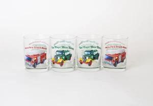 1996 Hess Classic Truck Tumblers Set of 4 Toy Truck Glasses - Picture 1 of 6