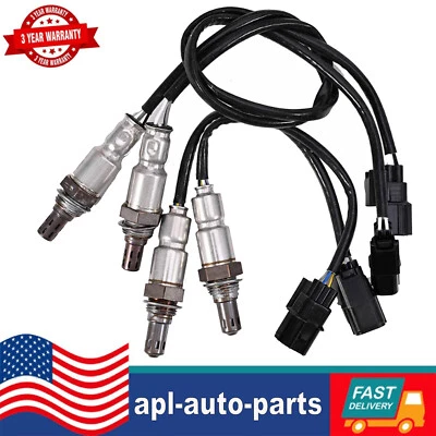 4Pcs Up+Down Oxygen Sensor For 2009-2014 Acura TL 3.5L 2010-2013 MDX ZDX 3.7L - Image 1 of 4