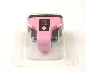 CARTUCHO DE TINTA MAGENTA HP SERIE 02 CB284W TOTALMENTE NUEVO SELLADO DE FÁBRICA (W-4-B-6-21) - Imagen 1 de 1