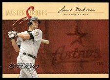 2005 Donruss Studio Lance Berkman #MS-4 Houston Astros /750