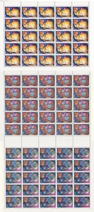 Russia Stamps Scott # 4921 - # 4923 Space Program Complete Set of 3 Mint Sheets - Picture 1 of 4