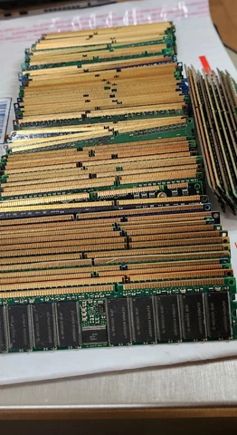 3lb of RAM Memory , For Scrap / Gold Recovery,  More Stock Available Cover