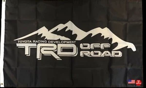 TRD Off Road Flag 3 x 5 Banner 3x5 Man Cave Toyota Racing Development US Seller - Bild 1 von 5