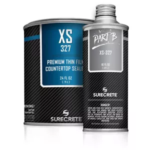 Sellador de encimera de concreto XS-327 transparente a base de agua. Caja fuerte para alimentos. Mate o SeGloss - Imagen 1 de 2