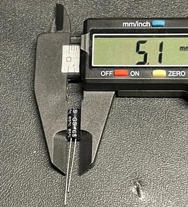 Qty. 10 LCC 2.2uf 50v Radial Electrolytic Capacitor NOS 85°C - Picture 1 of 3