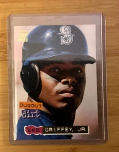 1994 STADIUM CLUB DUGOUT DIRT #7 KEN GRIFFEY JR. HOF - Foto 1 di 3