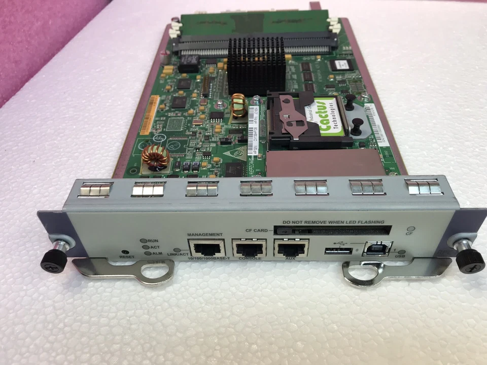 JC165A HP HPE FlexNetwork 6600 RPE-X1 SR6600 Router Module USED - Image 1 of 4