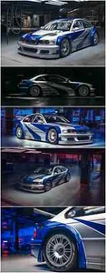 Preventa 1:64 MJ BMW M3 GTR E46 Need For Speed Metal Diecast Modelo Coche Miniatura - Imagen 1 de 4