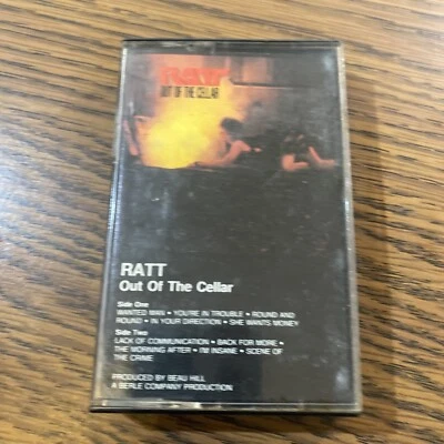 Out of the Cellar by Ratt (Cassette, 1984, Atlantic (Label) (a) - Image 1 of 2