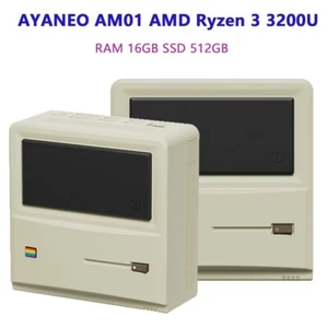 Retro Classic AM01 AMD Ryzen 3 3200U RAM 16 SSD 512GB Windows 11 Gaming Mini Pc - Picture 1 of 14