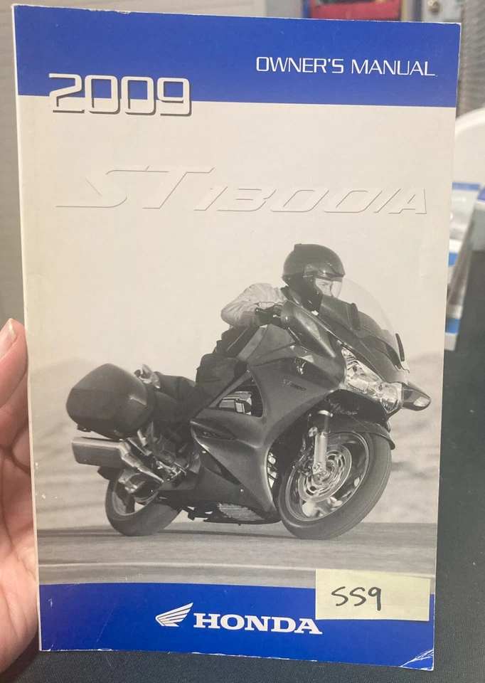 OEM HONDA 2009 ST1300A OWNER'S MANUAL - Image 1 of 1