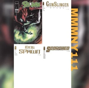 SPAWN #1 TITIRITERO LEE SDCC EXCLUSIVO CON ESPACIOS EN BLANCO DORADO PISTOLERO QUEMADO - Imagen 1 de 1