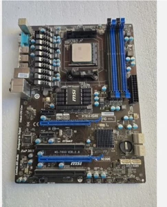 MSI 970A-G46 Socket AM3/AM3+ AMD 970 SATA USB 3.0 Motherboard DDR3 With I/O - Picture 1 of 3