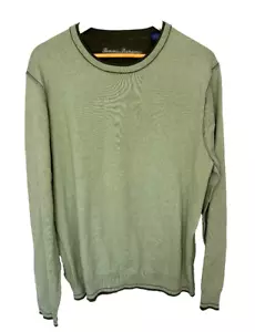 Tommy Bahama Sweater Crew Neck Green Cashmere Blend Mens Size XL - Picture 1 of 7