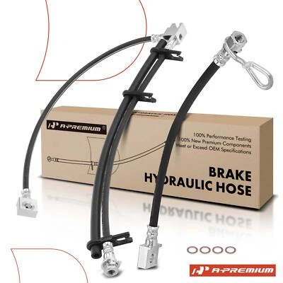 Manguera hidráulica de freno trasera A-Premium para Ford E-450 Super Duty 08-14 17-19 21 Foto 1 de 4