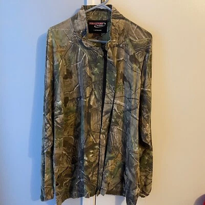 Realtree Pro-Series Camoflauge Full Zip Super Light Weight Shell Jacket XXL/XXXL - Image 1 of 4