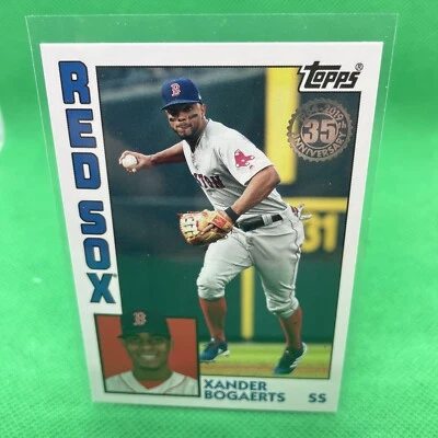 Xander Bogaerts 2019 Topps Update Baseball Card 84-5  Boston Red Sox - Image 1 of 2