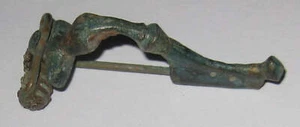Early Roman bronze fibula, Kräftig type, Roman Empire, ca.1st-2nd century AD - Picture 1 of 1