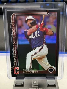 2025 Topps Series 2 Austin Hedges #667 Black Parallel /10 - Picture 1 of 2