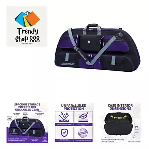Travel Compound Bow Case - Soft Bow Case with Spacious Storage Pockets & Ligh... - Picture 1 of 9