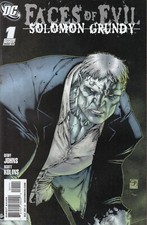 DC Comics Faces of Evil One Shots, Grundy, Deathstroke, Kobra, Prometheus, VF!