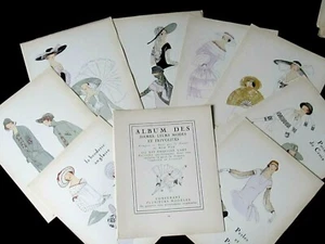 DAVID Album des Dames, leurs modes et frivolités EO Gazette du Bon 1922 - Picture 1 of 11