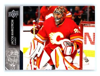 2021-22 Upper Deck HOCKEY #279 Jacob Markstrom Calgary Flames - Image 1 of 2
