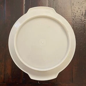 Vintage Tupperware 617-1 Jel-N-Serve White Tray Made In USA - Picture 1 of 4