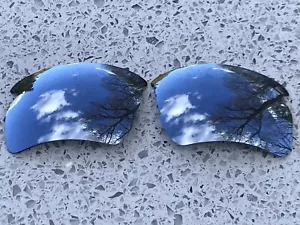 Geätzt Polarisiert Schwarz Iridium Spiegel Ersatzgläser Für Oakley Flak 2.0 XL - Bild 1 von 4