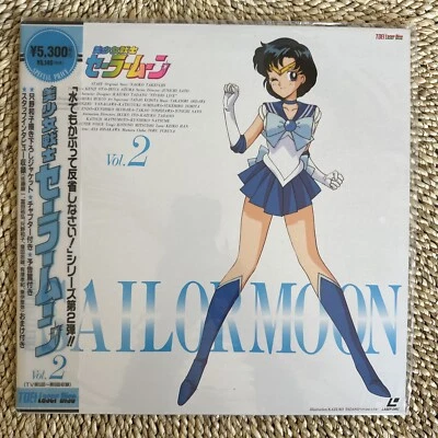 Pretty Soldier Sailor Moon Vol 2 Laserdisc LSTD01073 Rare - Image 1 of 2