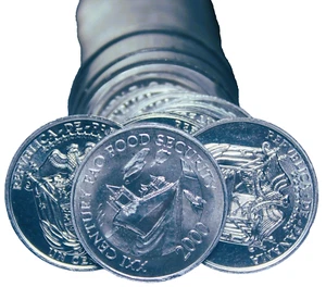 Gem Unc Roll (40) Panama 2000 FAO Centesimo Coins~Panama Canal~Free Shipping - Picture 1 of 2