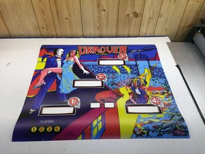 STERN Dracula Pinball Machine Backglass Replacement Translite 5 Layer Hidden TXT - Picture 1 of 4