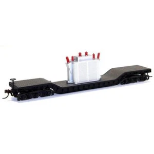 Bachmann 52ft Centre Depressed Flatcar with Transformer load. HO Scale, #BAC1834 - Picture 1 of 1