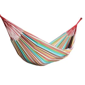 Vivere Hammock Bed 12' Cotton Machine Washable Brazilian Style Multi-Colors - Picture 1 of 3