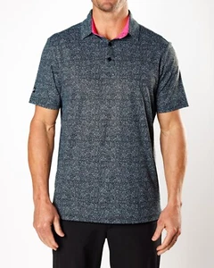 Camisa Polo Sunday Swagger Pintura Estática Manga Corta Hombres Talla 3XL NUEVA - Imagen 1 de 9