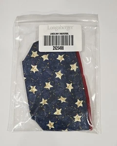 Longaberger Patriotic Fabric Liner for 2001 Inaugural Basket - USA - Picture 1 of 3