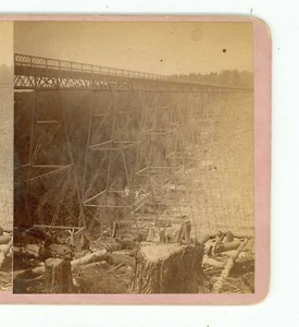 B3645 Frey view Kinzua Bridge 301 Ft High McKean County Pennsylvania D - Picture 1 of 3