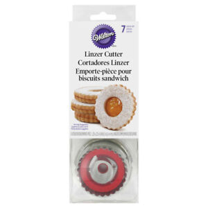 2308-0112 - Linzer Cut Out Cookie Cutter, 7 Piece, by Wilton
